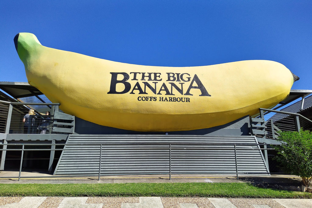 The Big Banana is arguably Coffs Harbour's most famous landmark