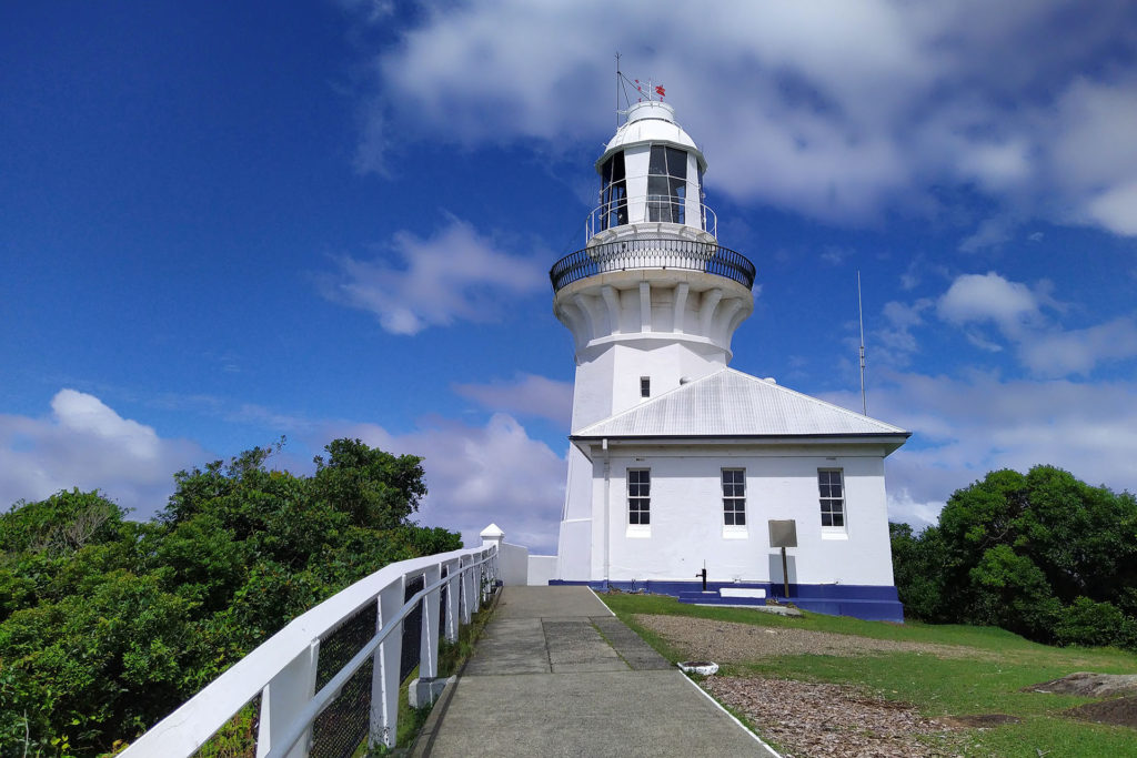 Smokey Cape Lighthouse in Hat Head National Park