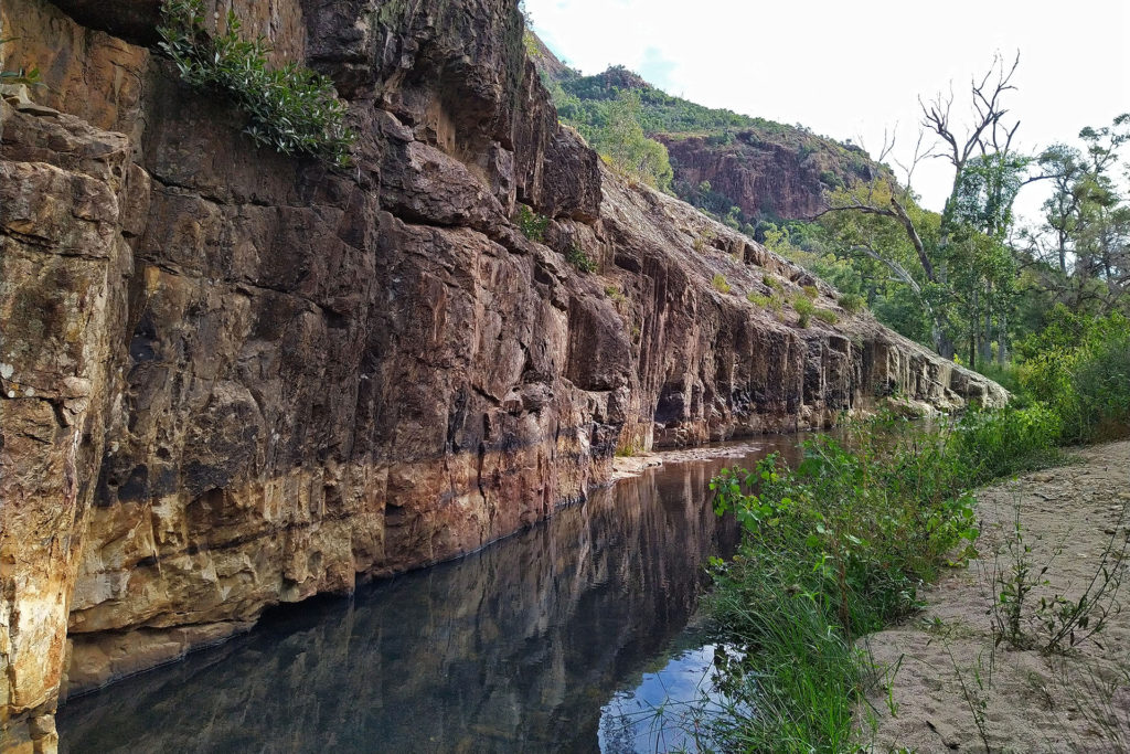 Canyon Creek at the Warrumbungle National Park